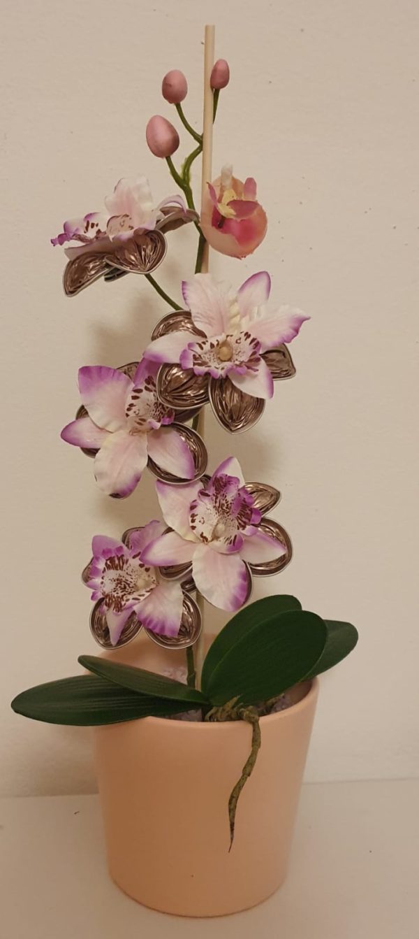 Orchideen aus Kaffeekapseln - 0
