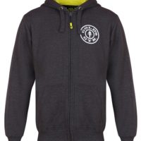 Gold�s Gym GGSWT007 - Charcoal Zip Hoodie S - 0