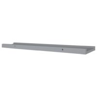 vidaXL Bilderleisten 2 Stk. Grau 80x9x3 cm MDF - 5