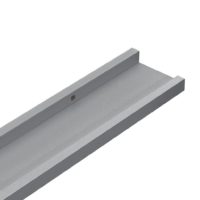 vidaXL Bilderleisten 2 Stk. Grau 80x9x3 cm MDF - 6