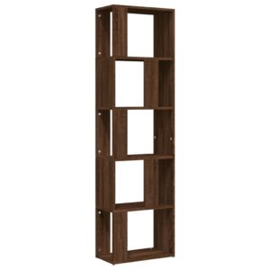 vidaXL Bücherregal Braun Eichen-Optik 45x24x160 cm Holzwerkstoff - 1