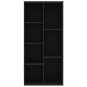 vidaXL Bücherregal Schwarz 50x25x106 cm Holzwerkstoff - 3