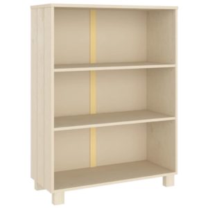 vidaXL Bücherschrank HAMAR Honigbraun 85x35x112 cm Massivholz Kiefer - 1