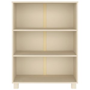 vidaXL Bücherschrank HAMAR Honigbraun 85x35x112 cm Massivholz Kiefer - 2