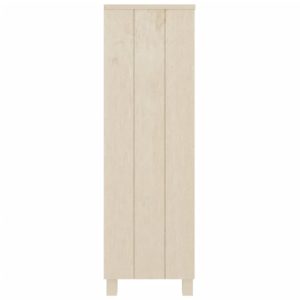 vidaXL Bücherschrank HAMAR Honigbraun 85x35x112 cm Massivholz Kiefer - 3