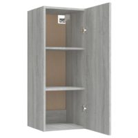 vidaXL Hängeschrank Grau Sonoma 34,5x34x90 cm Holzwerkstoff - 6