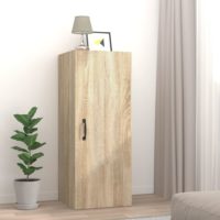 vidaXL Hängeschrank Sonoma-Eiche 34,5x34x90 cm Holzwerkstoff - 0