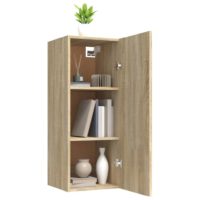 vidaXL Hängeschrank Sonoma-Eiche 34,5x34x90 cm Holzwerkstoff - 4