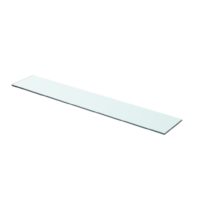 vidaXL Regalboden Glas Transparent 70 cm x 12 cm - 0