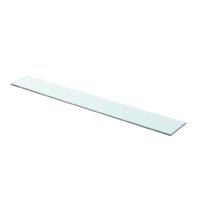 vidaXL Regalboden Glas Transparent 90 cm x 12 cm - 0