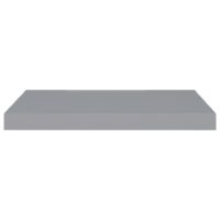 vidaXL Schwebende Wandregale 4 Stk. Grau 60x23,5x3,8cm MDF - 3