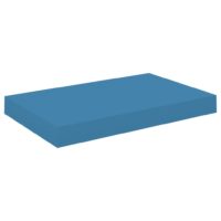 vidaXL Schweberegale 2 Stk. Blau 40x23x3,8 cm MDF - 3