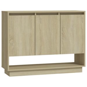 vidaXL Sideboard Sonoma-Eiche 97x31x75 cm Holzwerkstoff - 1