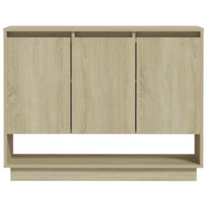 vidaXL Sideboard Sonoma-Eiche 97x31x75 cm Holzwerkstoff - 4