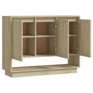 vidaXL Sideboard Sonoma-Eiche 97x31x75 cm Holzwerkstoff - 5