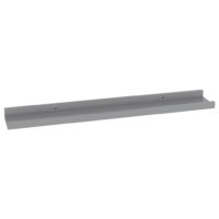 vidaXL Wandregale 4 Stk. Grau 60x9x3 cm - 4