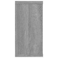 vidaXL Wandregale 4 Stk. Grau Sonoma 100x15x30 cm Holzwerkstoff - 6