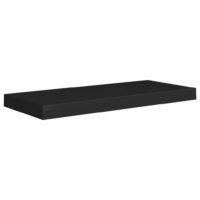 vidaXL Wandregale Schwebend 4 Stk. Schwarz 60x23,5x3,8cm MDF - 2