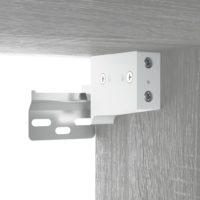 vidaXL Wandschränke 2 Stk. Grau Sonoma 102x30x20 cm Holzwerkstoff - 4