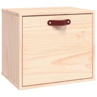 vidaXL Wandschrank 40x30x35 cm Massivholz Kiefer - 1