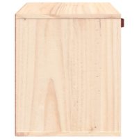 vidaXL Wandschrank 40x30x35 cm Massivholz Kiefer - 3