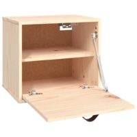 vidaXL Wandschrank 40x30x35 cm Massivholz Kiefer - 4