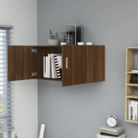 vidaXL Wandschrank Braun Eichen-Optik 80x39x40 cm Holzwerkstoff - 2