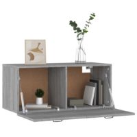 vidaXL Wandschrank Grau Sonoma 80x35x36,5 cm Holzwerkstoff - 3