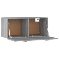 vidaXL Wandschrank Grau Sonoma 80x35x36,5 cm Holzwerkstoff - 5