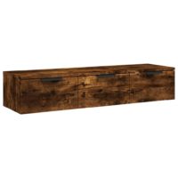 vidaXL Wandschrank Räuchereiche 102x30x20 cm Holzwerkstoff - 1