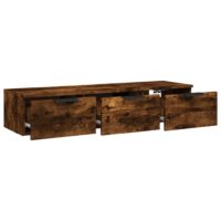 vidaXL Wandschrank Räuchereiche 102x30x20 cm Holzwerkstoff - 5